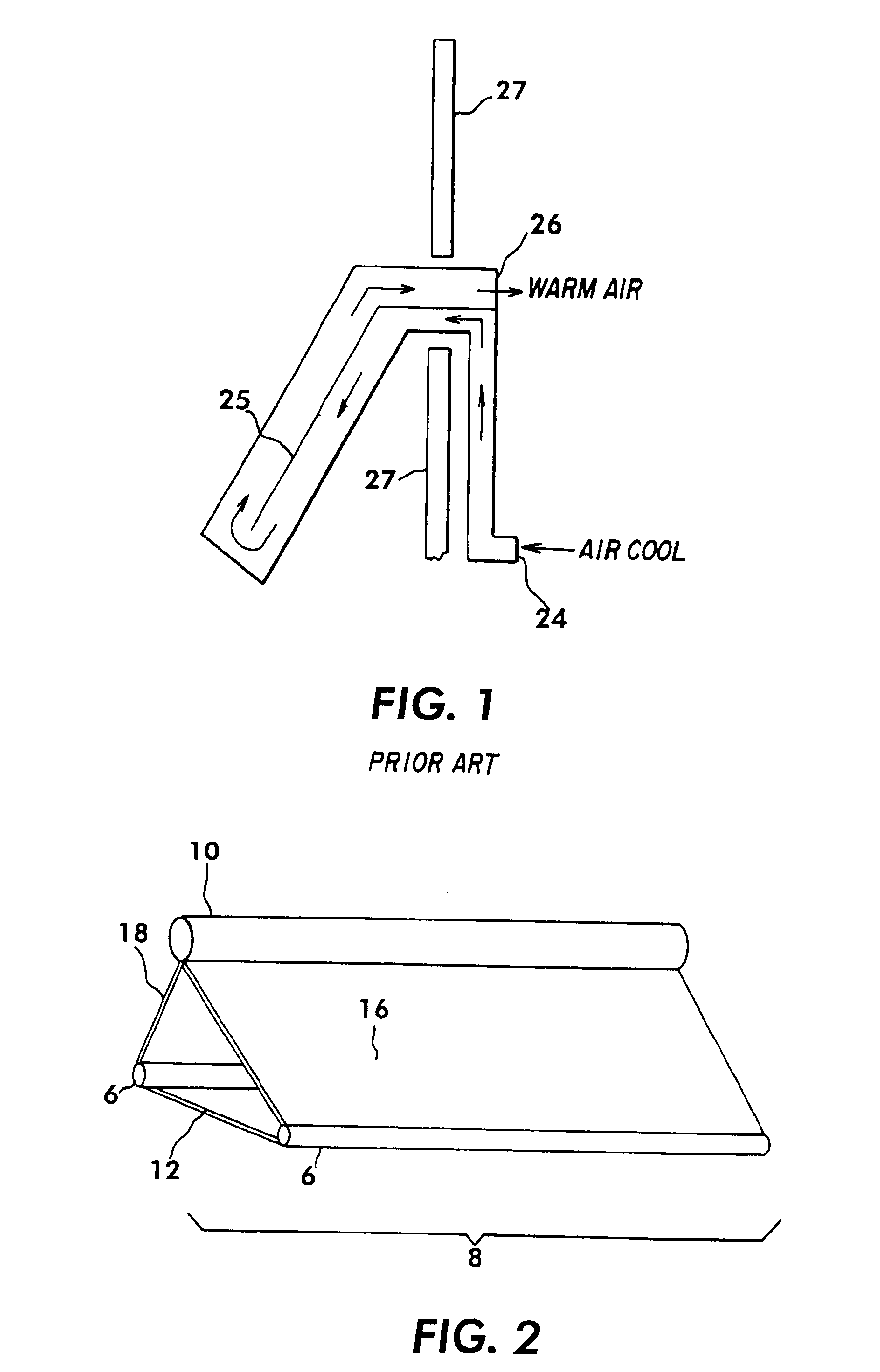 Structurally integrated solar collector