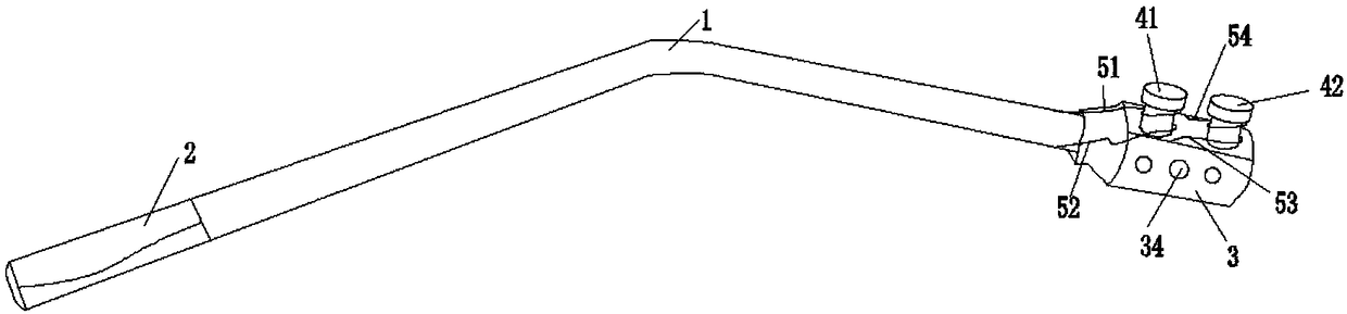 Adjustable absorber head and absorber