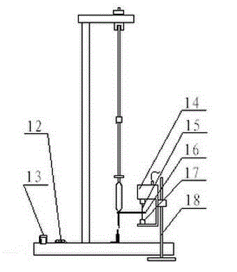 Simple coupled pendulum experiment device