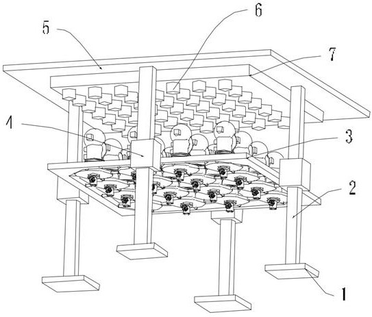 Linear light-weight pressure-regulating weak polishing device for photo-induced deformation titanium alloy kettle