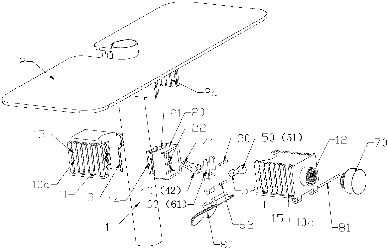 Locking device of article storage rack and shower rod