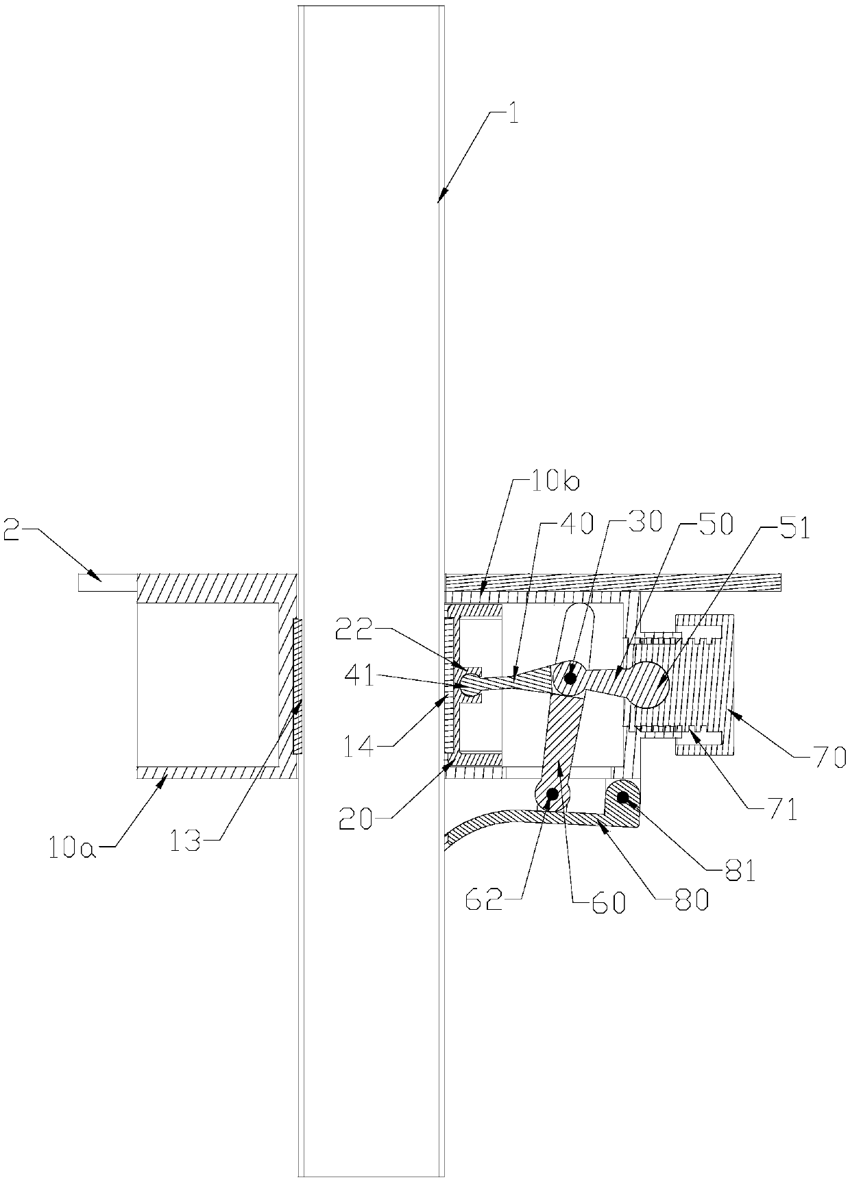 Locking device of article storage rack and shower rod