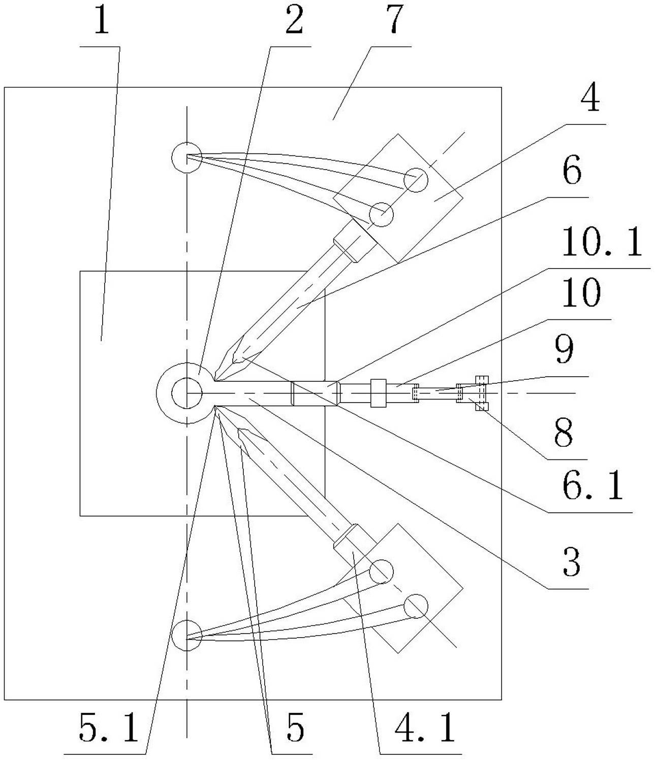 Tool set for fixing cylinders and columns