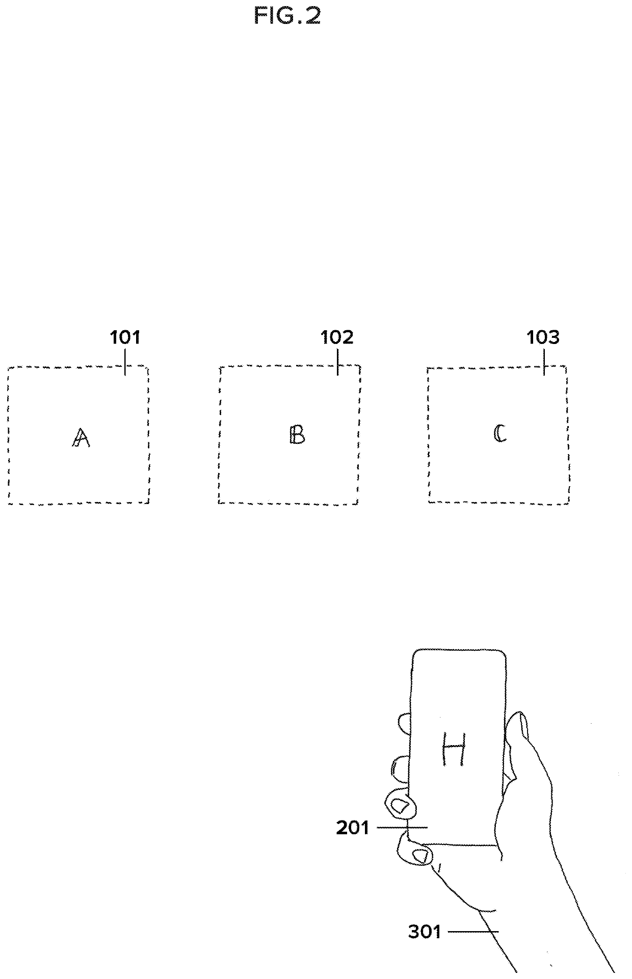 Physically Navigating a Digital Space Using a Portable Electronic Device