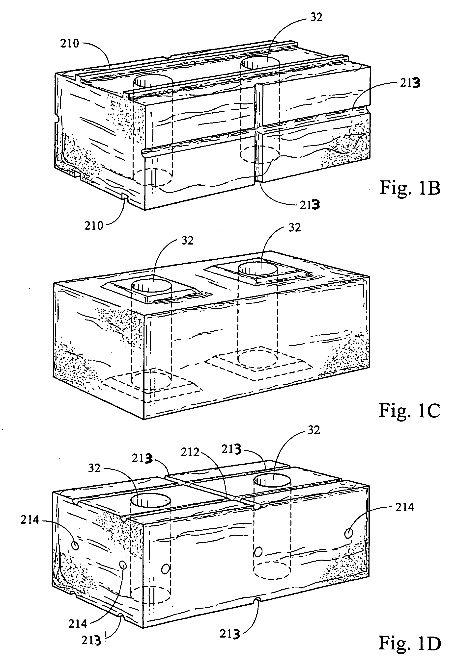 Building block, building block mold, and method for forming building block