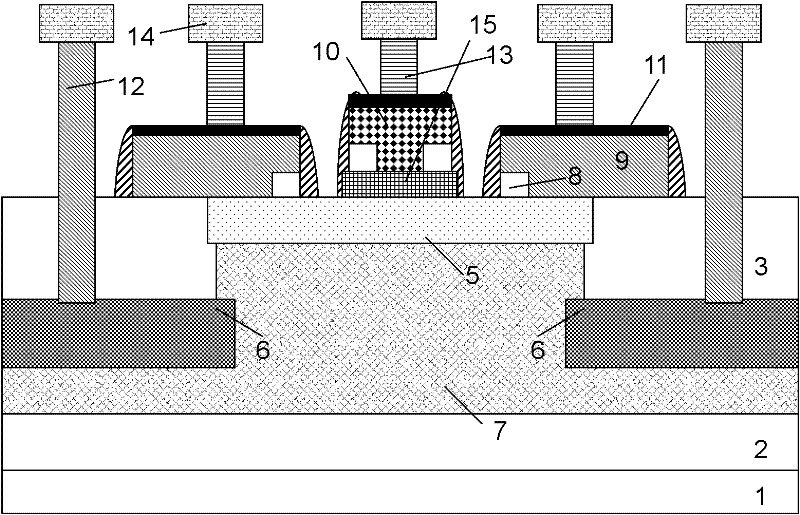 Vertically parasitic PNP device in germanium-silicon HBT (heterojunction bipolar transistor) process and fabrication method thereof