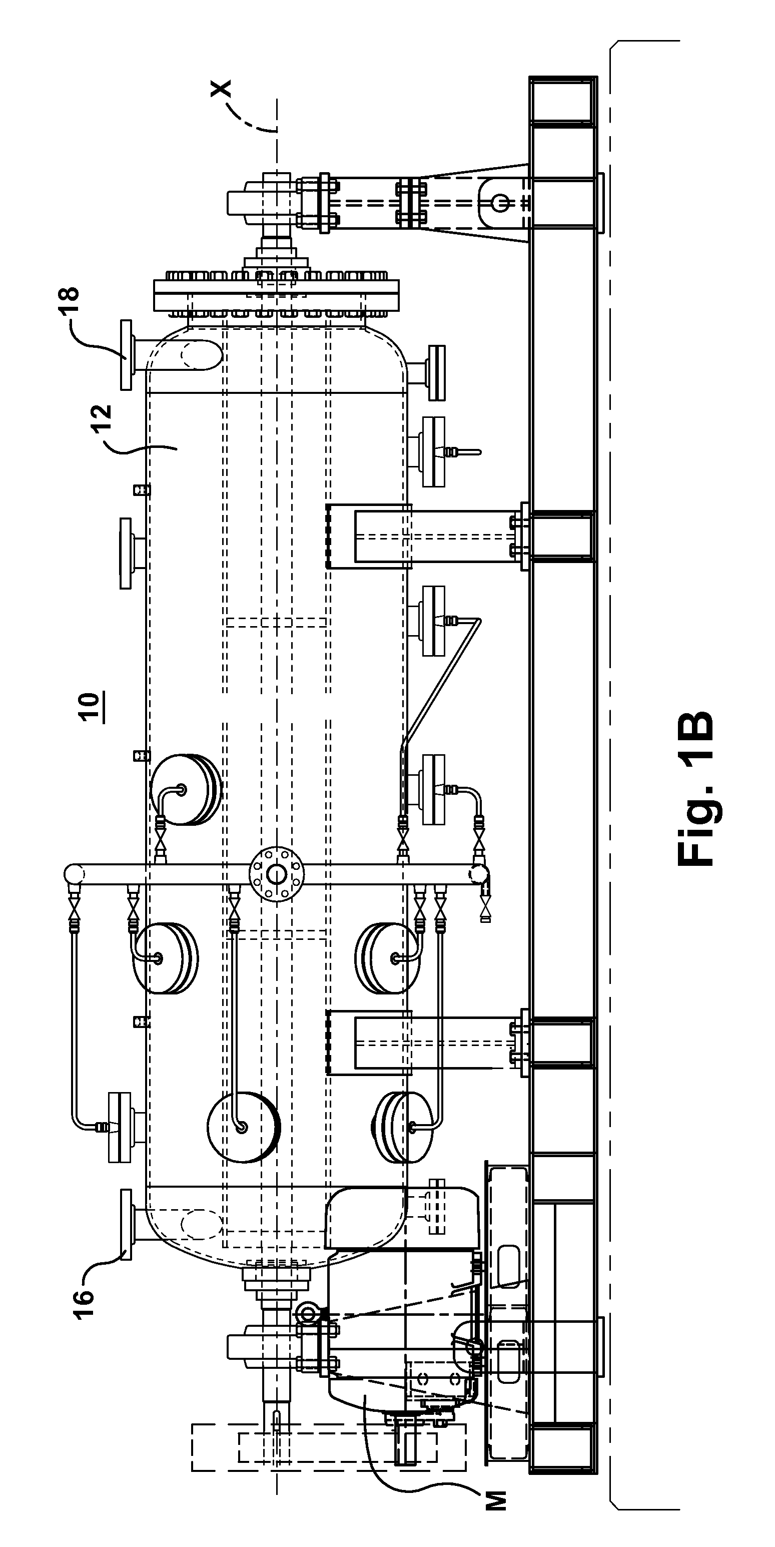 Dynamic mixing assembly with improved baffle design