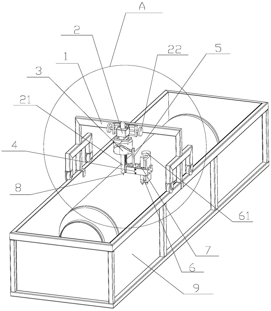 Tube body perforating tooling