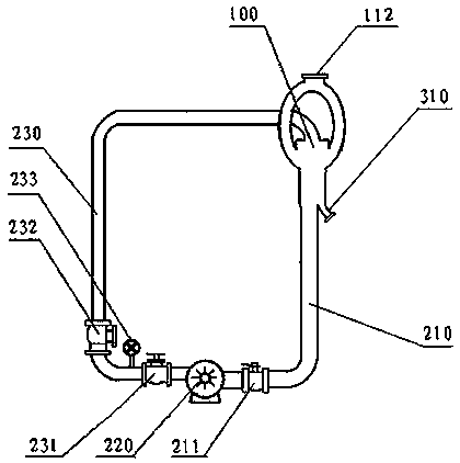 Liquid-gas mixer and gas-liquid recovery device using the mixer