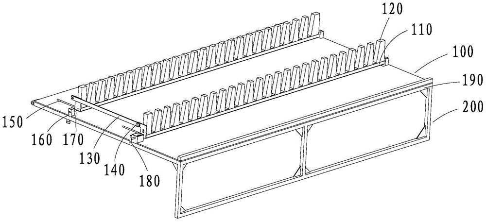 Limit tooling frame and limit tooling