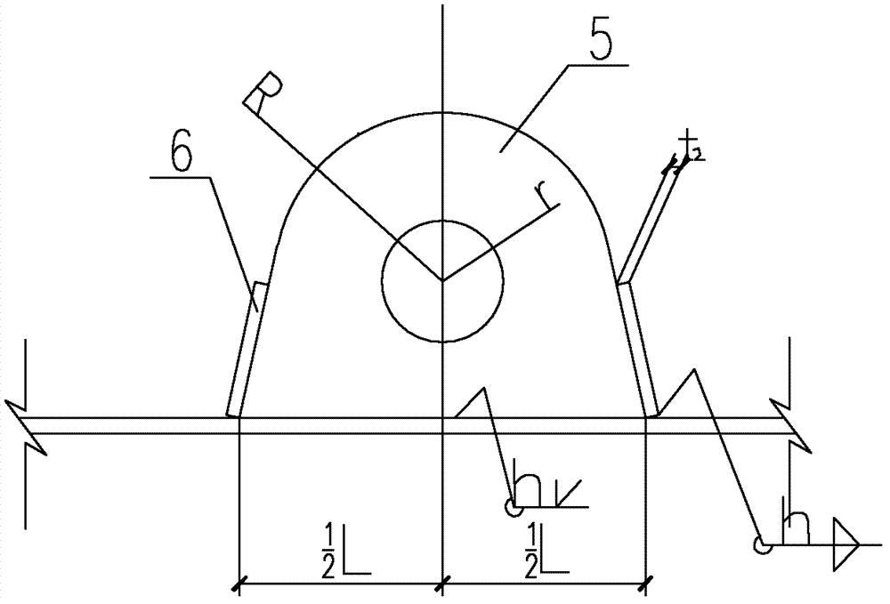 Method for installing blast furnace single-tube downcomer