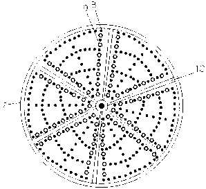 Cleaning device for whiskering stones