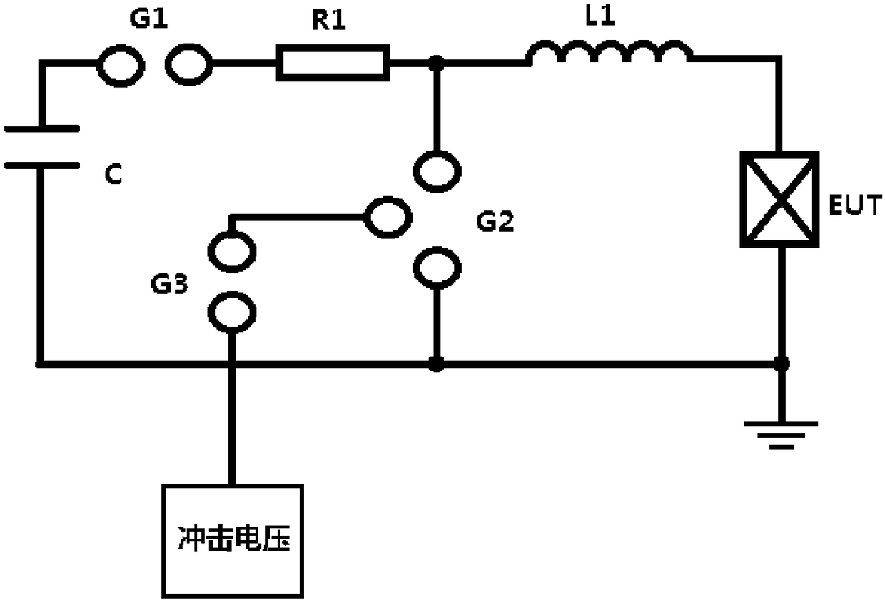 High-stability lightning impact simulator