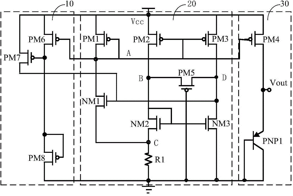 Low-power and high-linearity CMOS temperature sensor