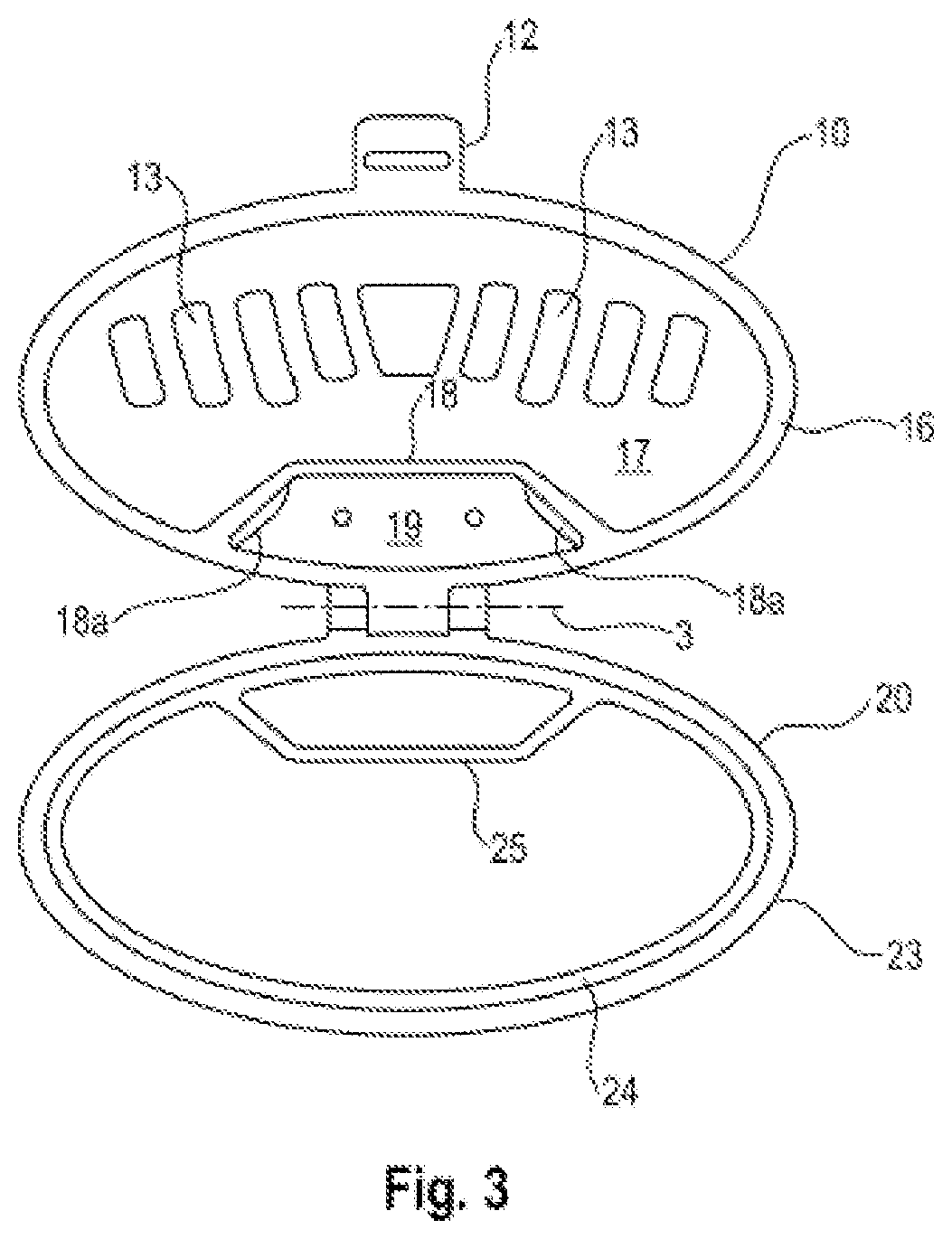 Stable Support Element For An Active Ingredient For Treating A Piece Of Clothing