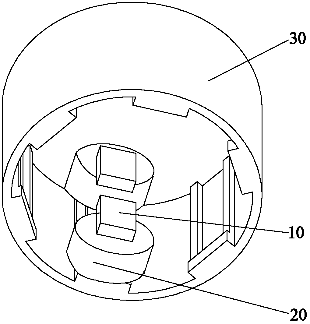 Linear motor and compressor with same