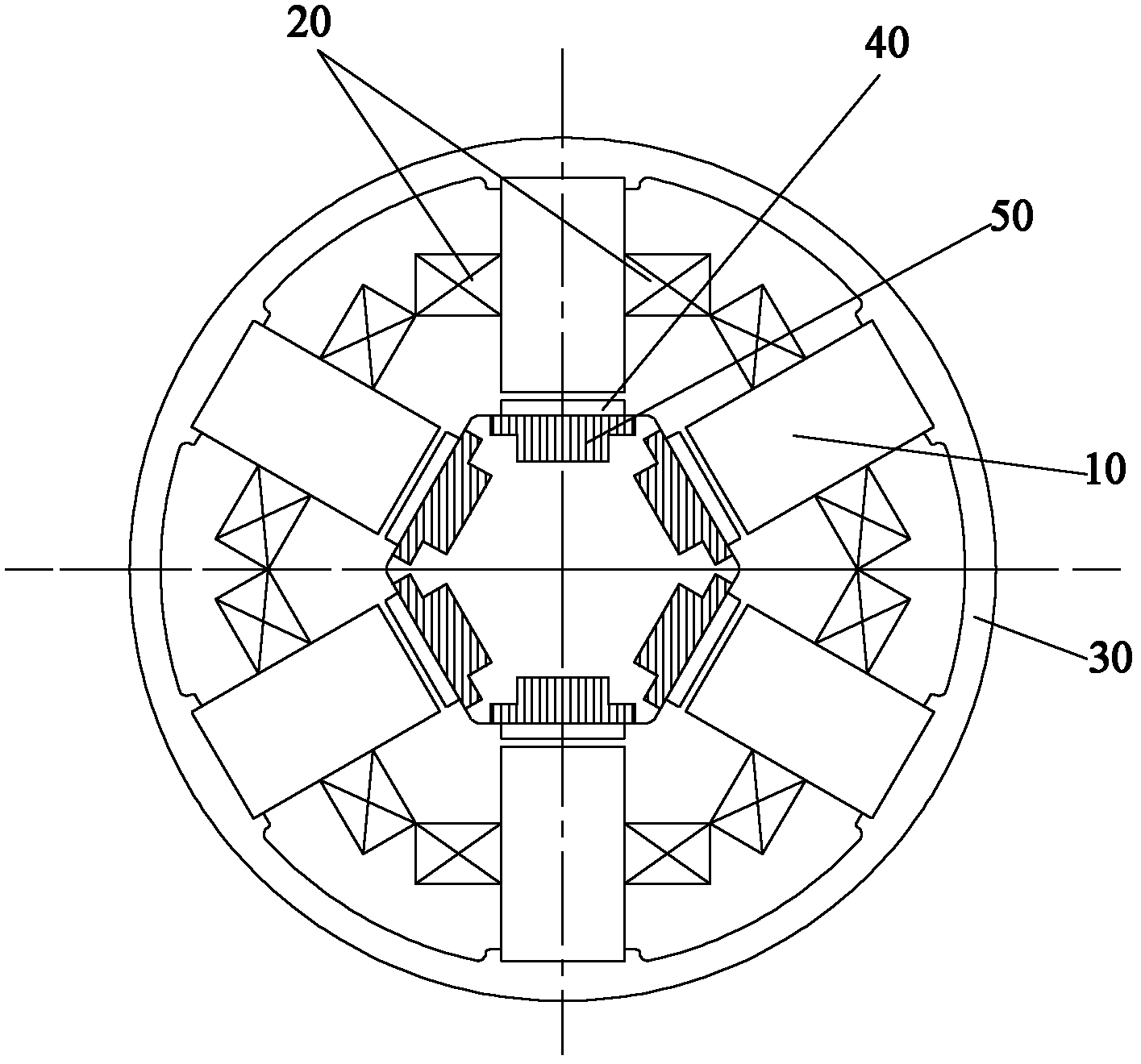 Linear motor and compressor with same