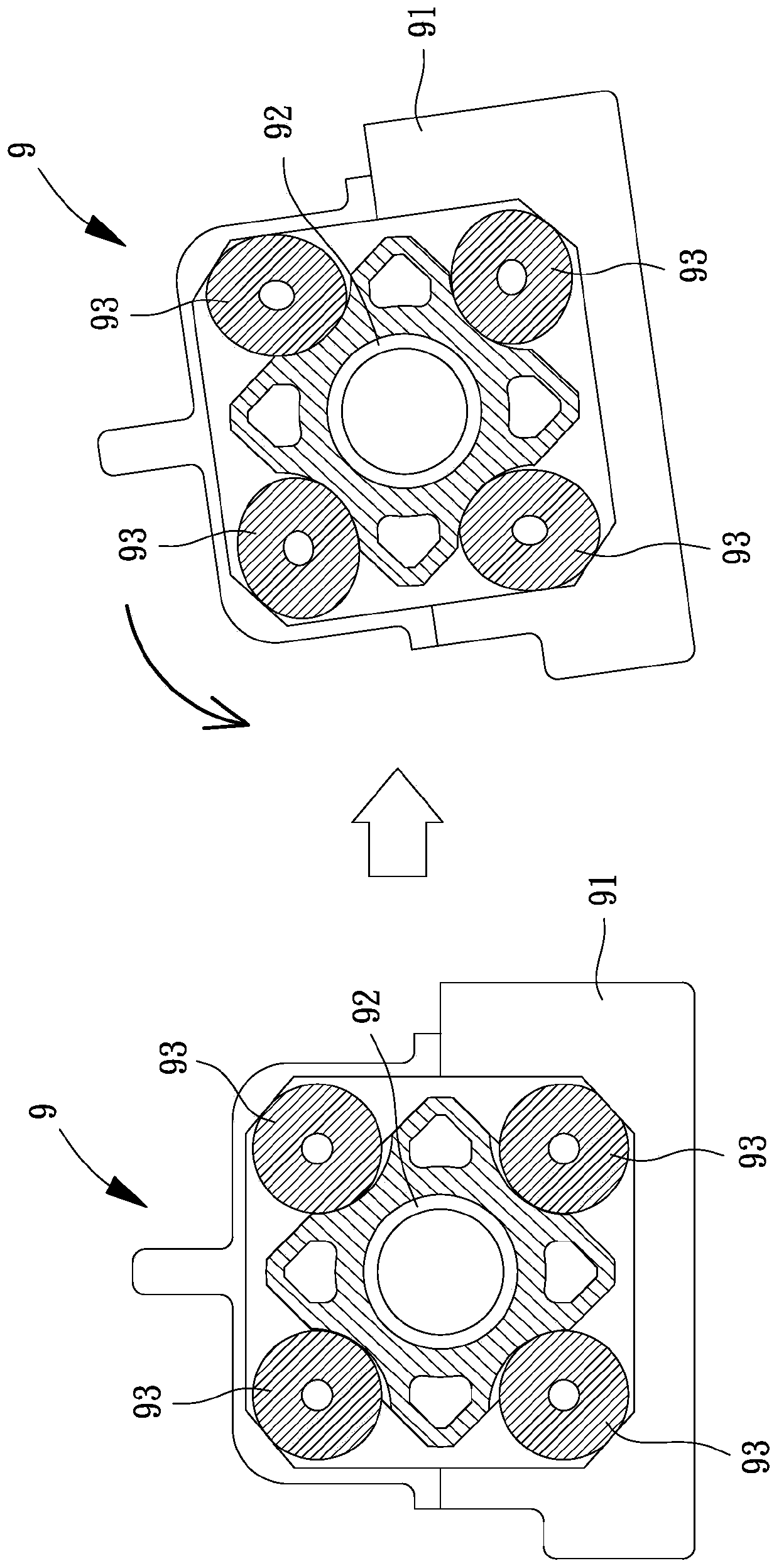 Multi-link vehicle tilt back mechanism