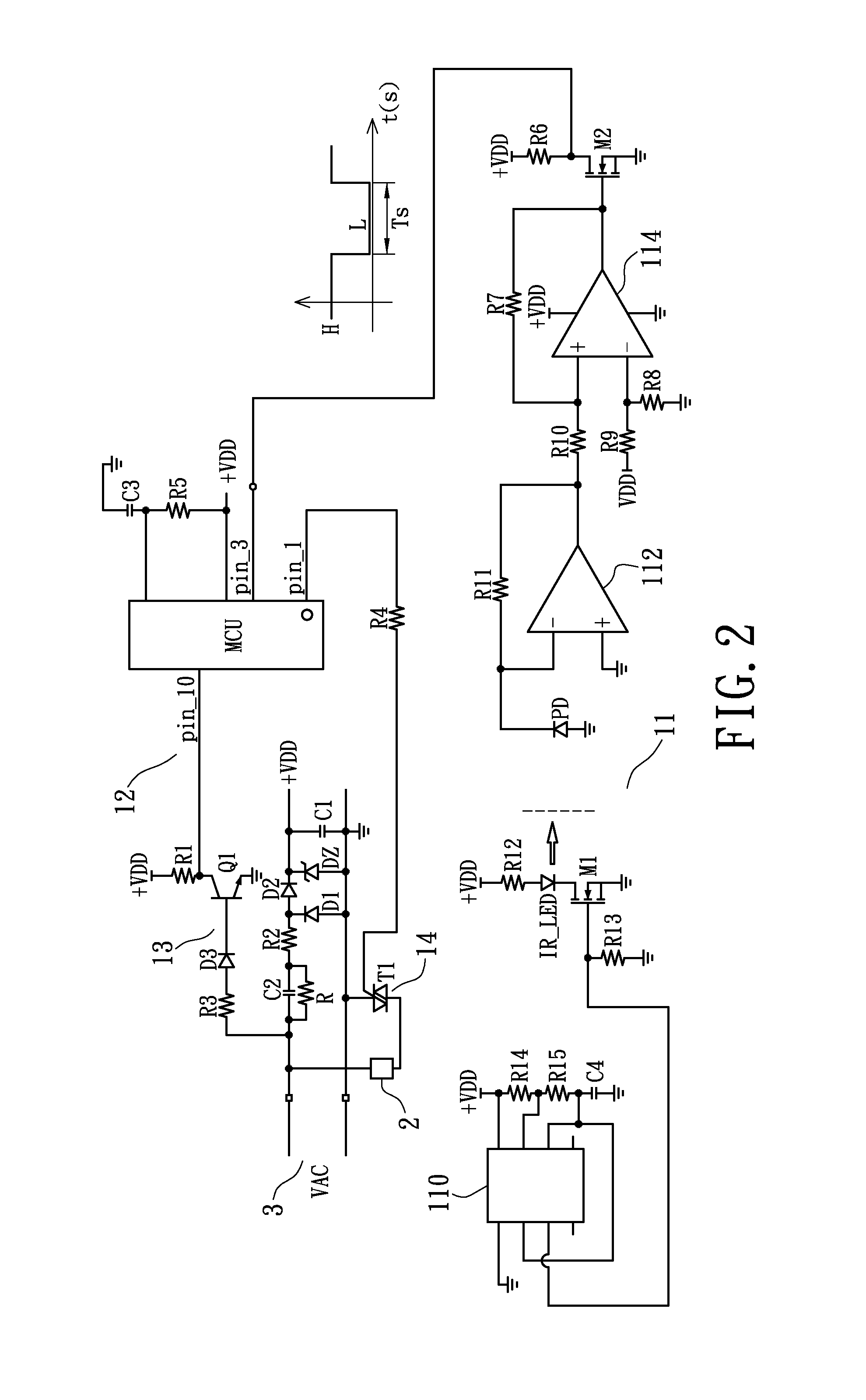 Microcontroller-based multifunctional electronic switch