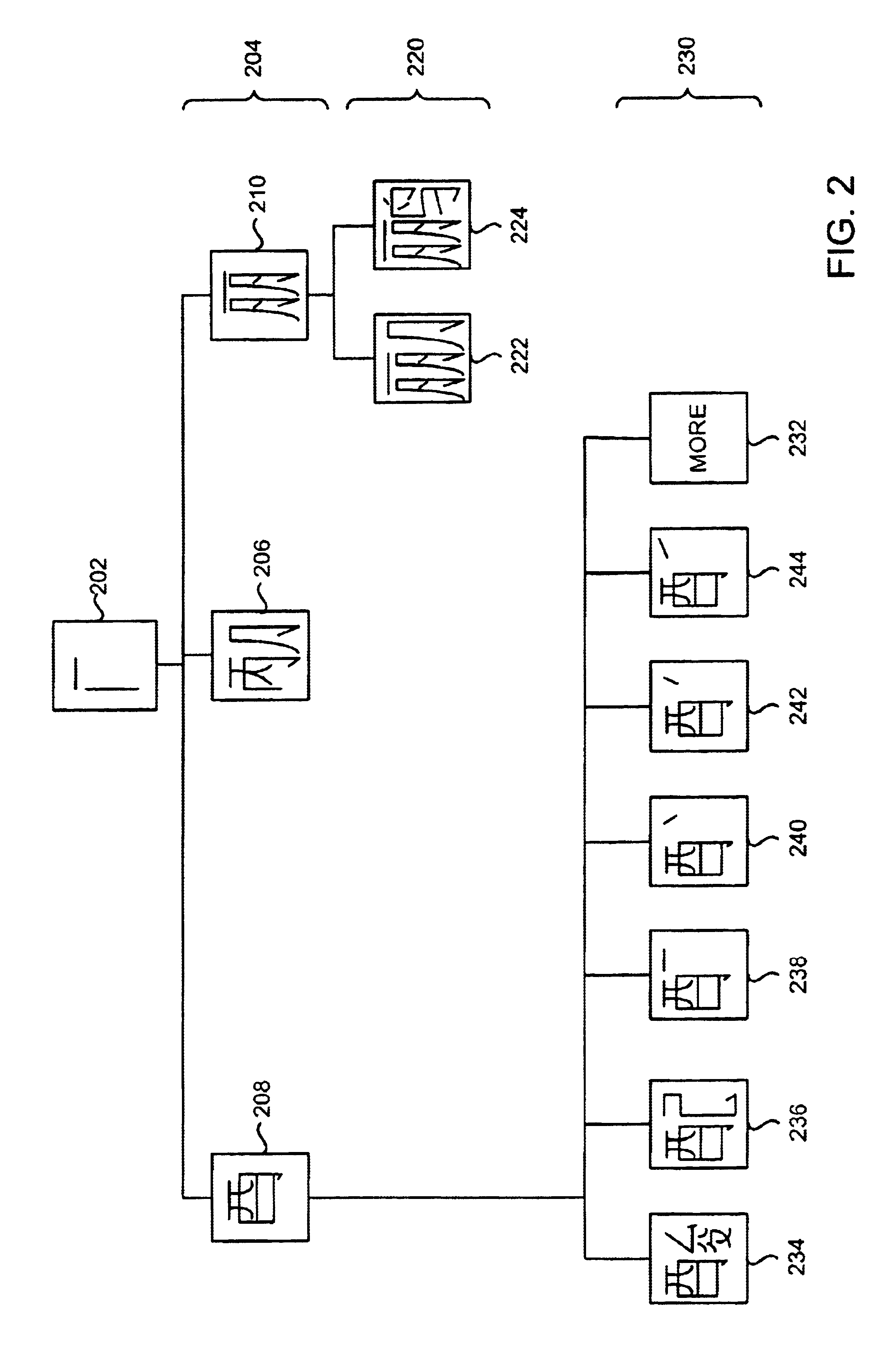 Database engines for processing ideographic characters and methods therefor