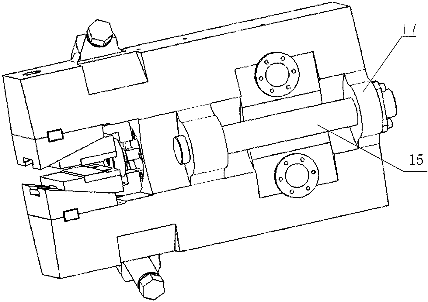 Flexible hydraulic jaw