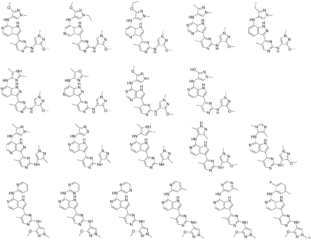 A class of aromatic heterocyclic compounds with kinase inhibition activity