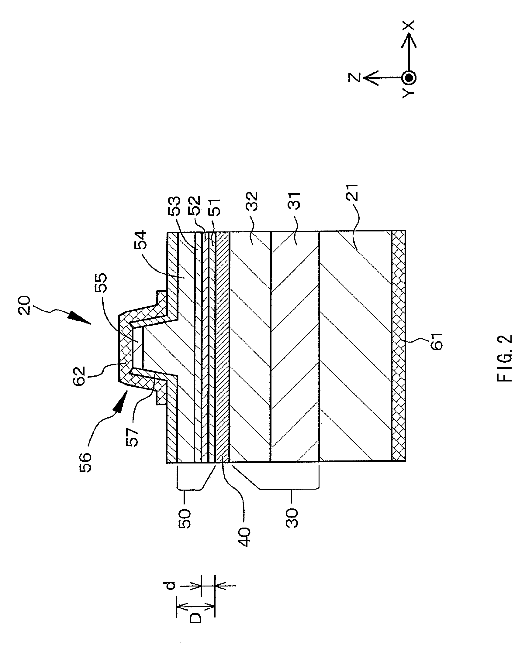 Laser diode device, method of driving the same, and laser diode apparatus