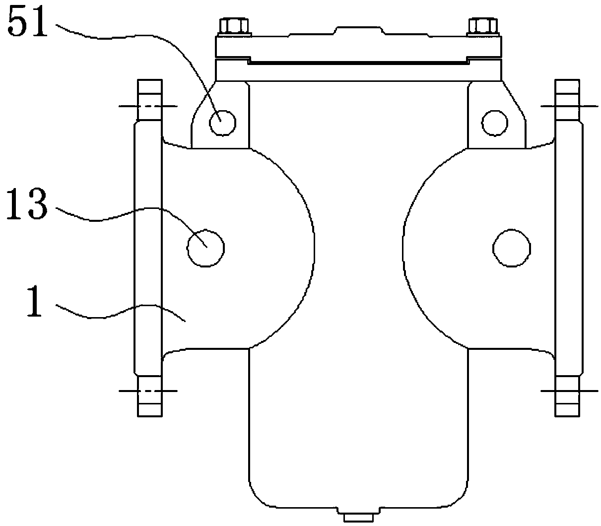 Basket-type magnetic filter