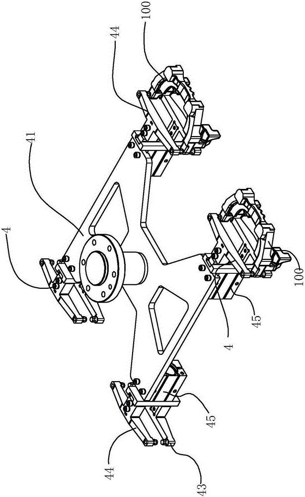 Automatic discharge online inspection submitting device for production line