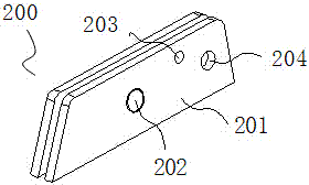 Handling device for automotive axle housing