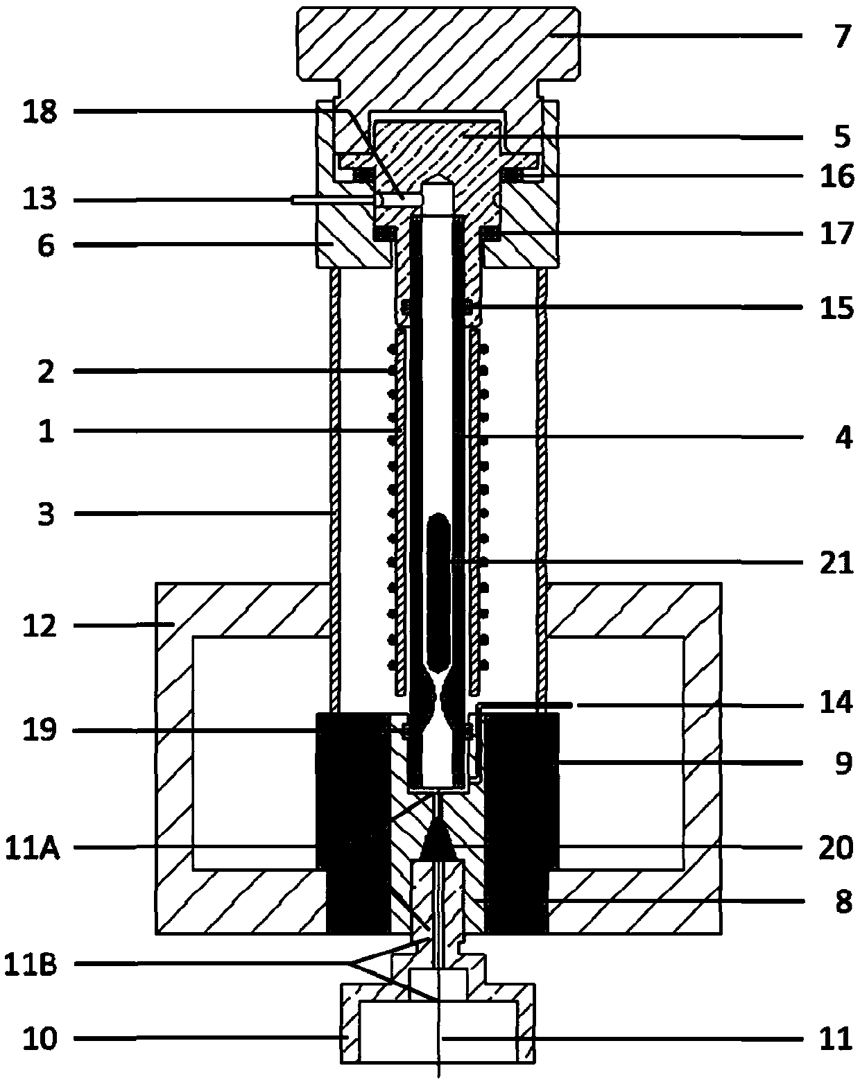 A thermal desorption device