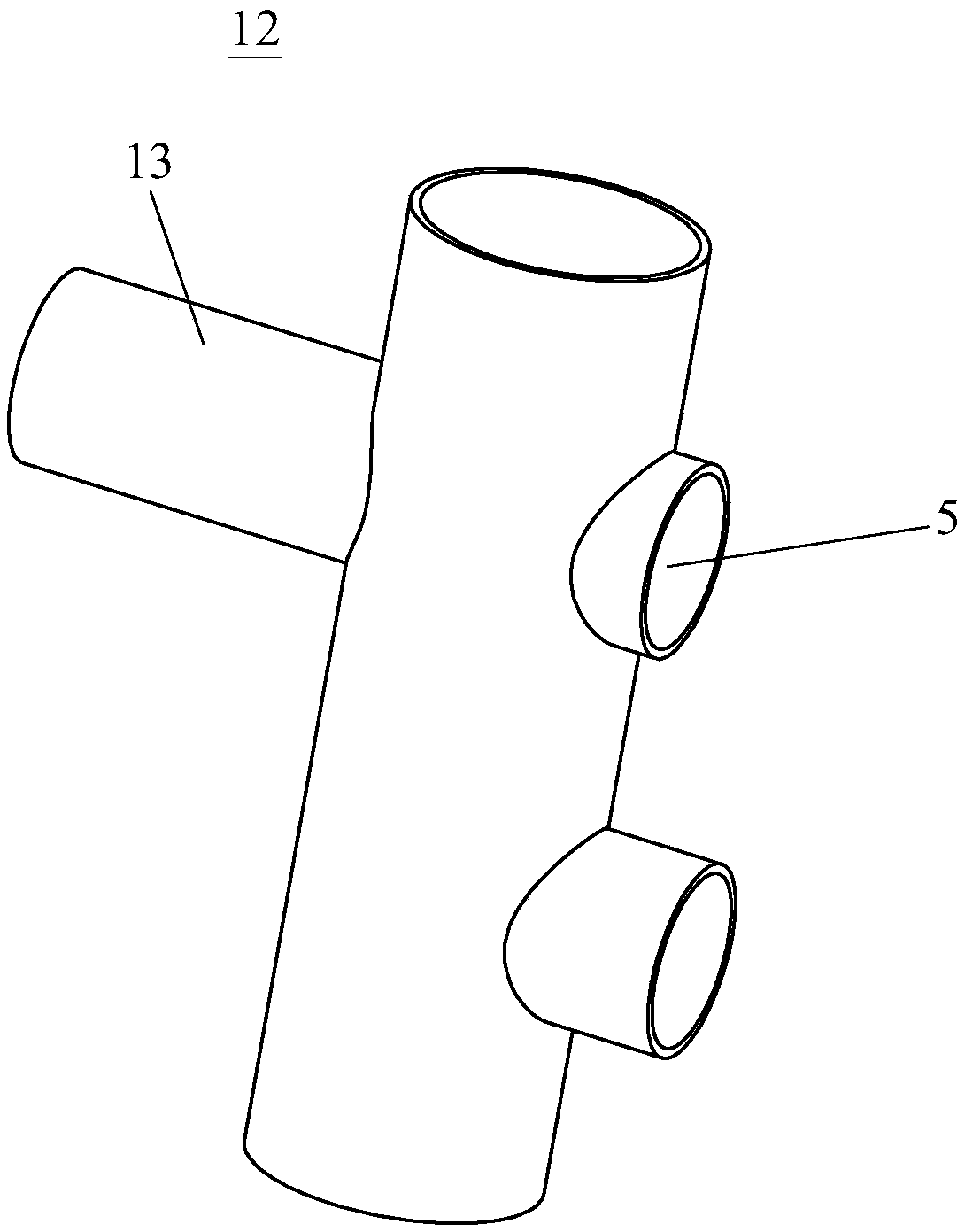 Portable air sampler with wide range