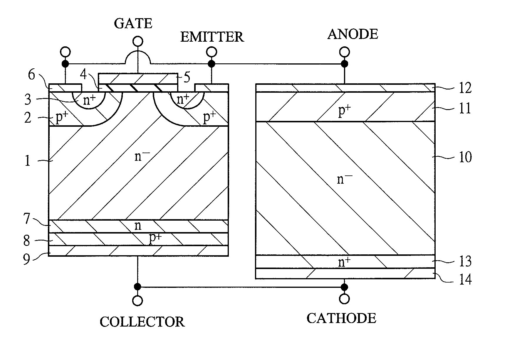 Semiconductor device and inverter device using the same