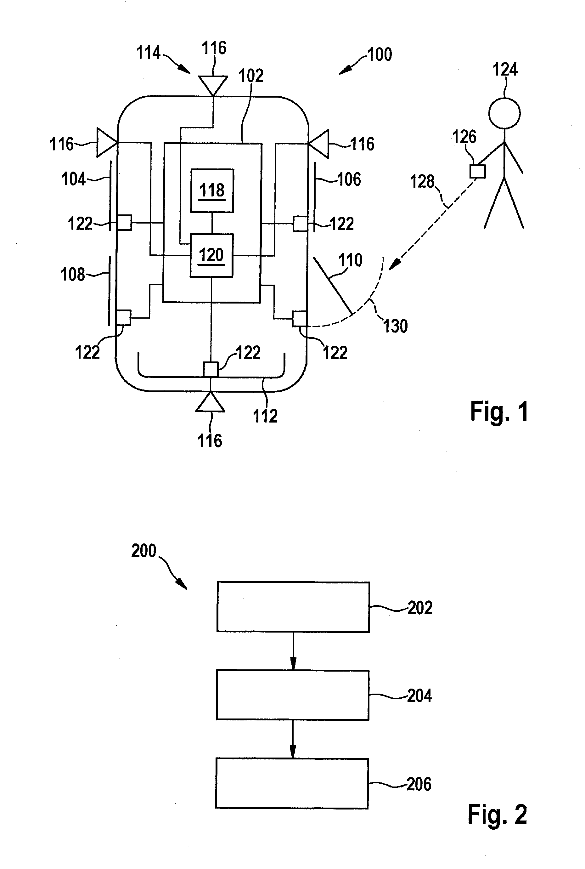Method and device for opening a door of a vehicle