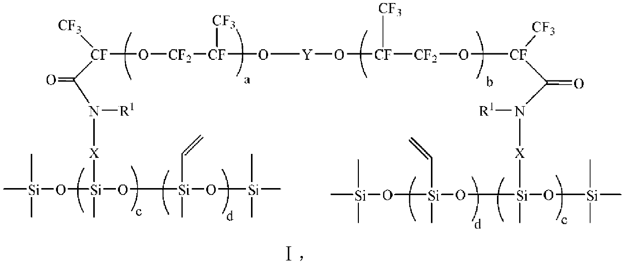 A kind of polyvinyl perfluoropolyether fluorosilicone oil and preparation method thereof