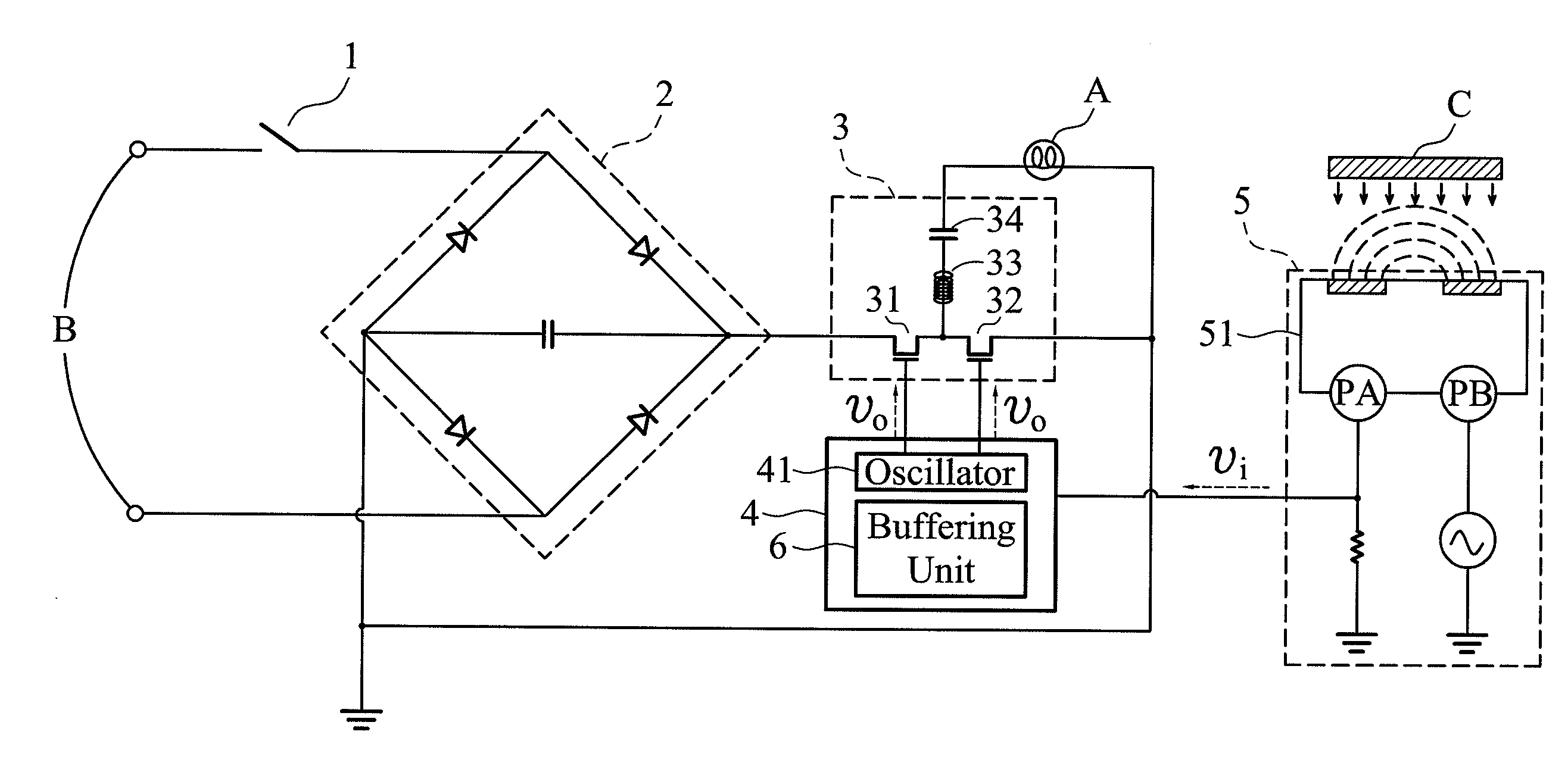 Sensing type control circuit for electronic apparatus