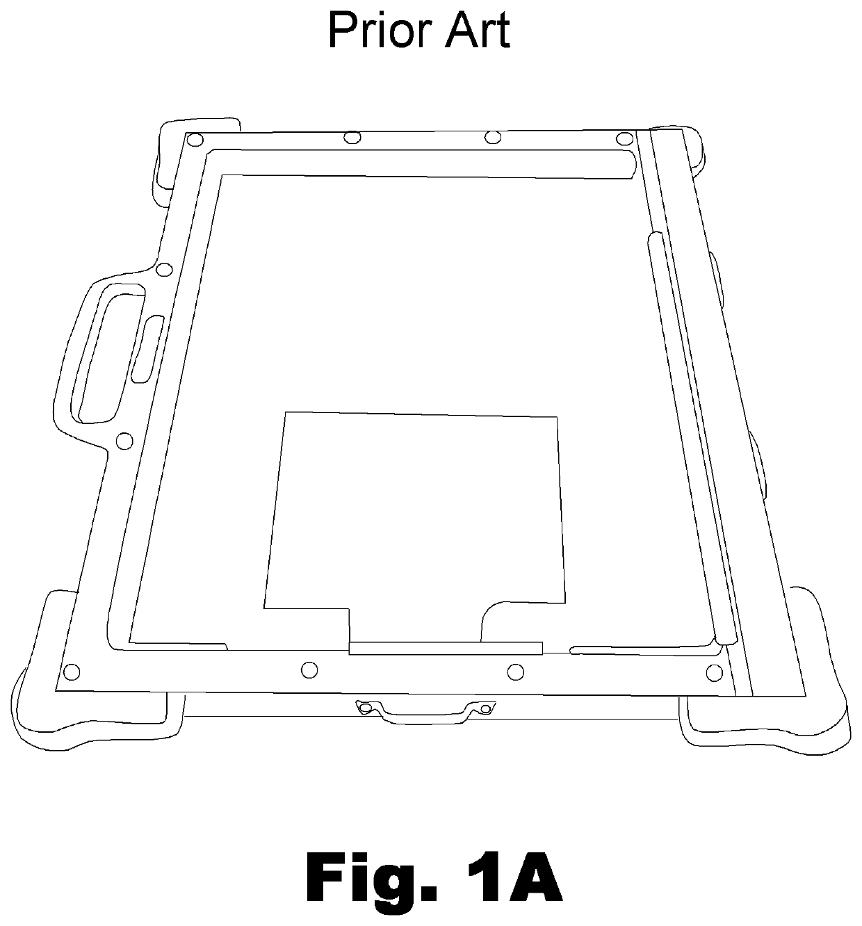 X-ray image detector holder and mounting device and method for commercial x-ray applications