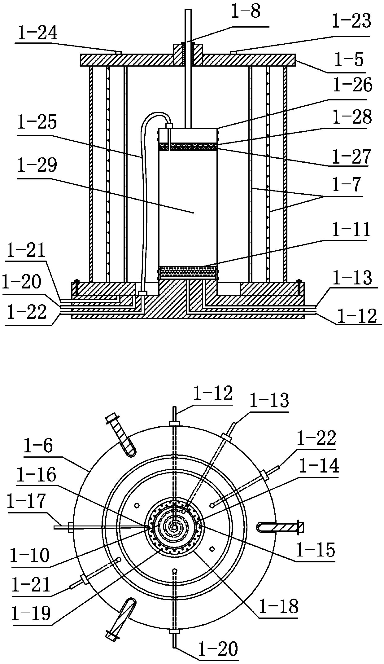 Unsaturated soil multifunctional triaxial apparatus and sample preparation device thereof