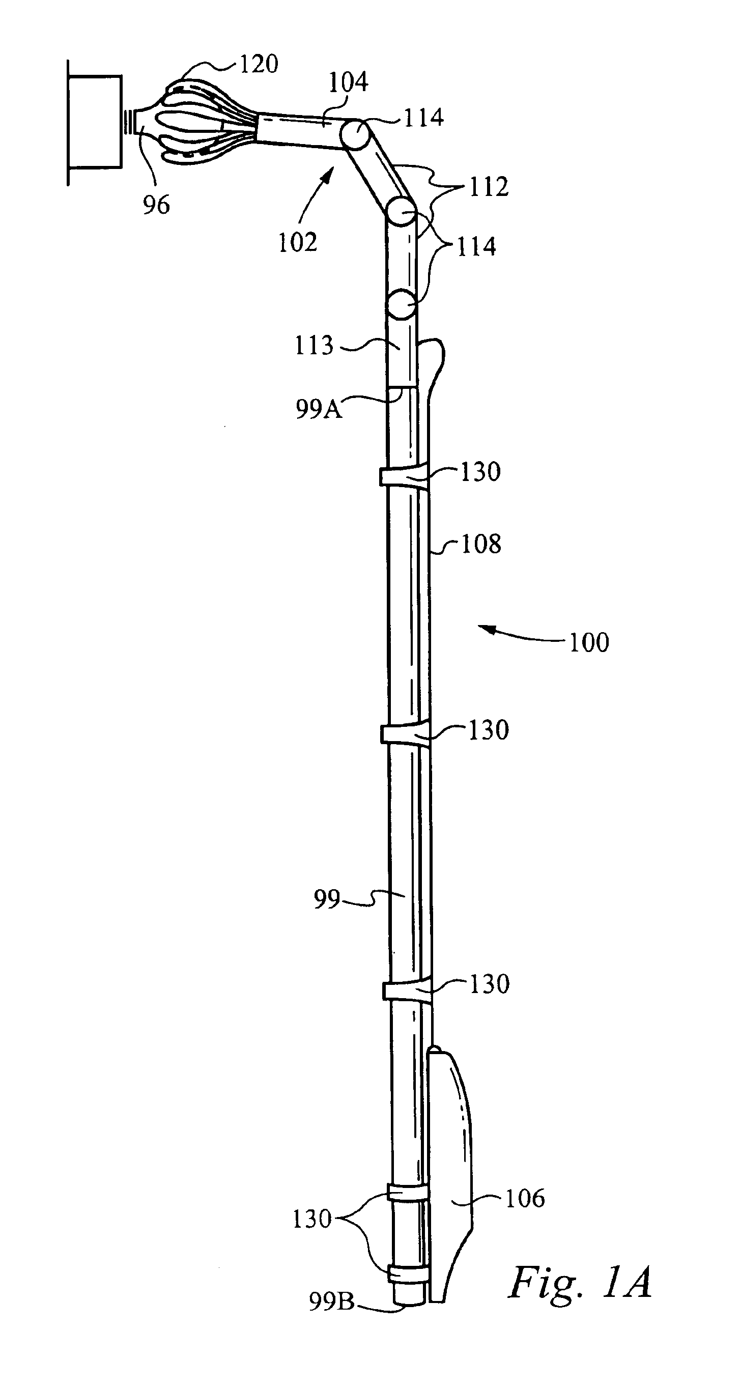 Motorized light bulb changer