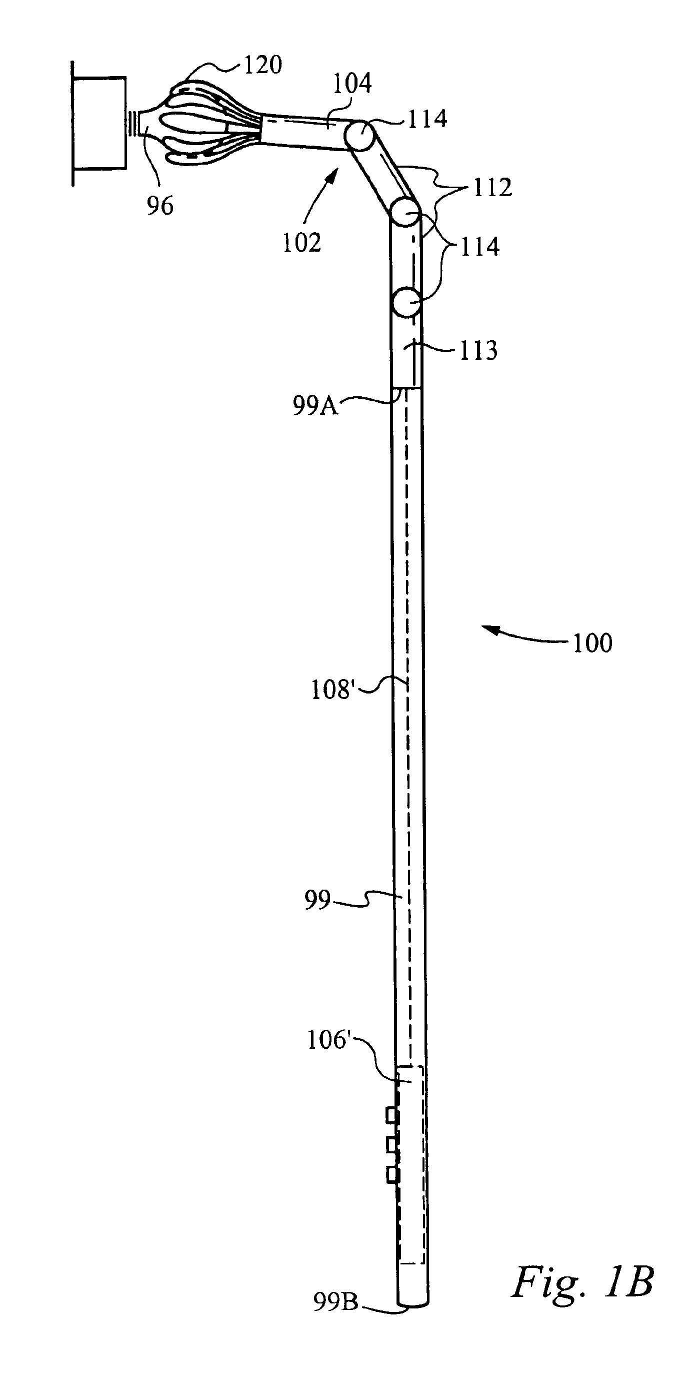 Motorized light bulb changer