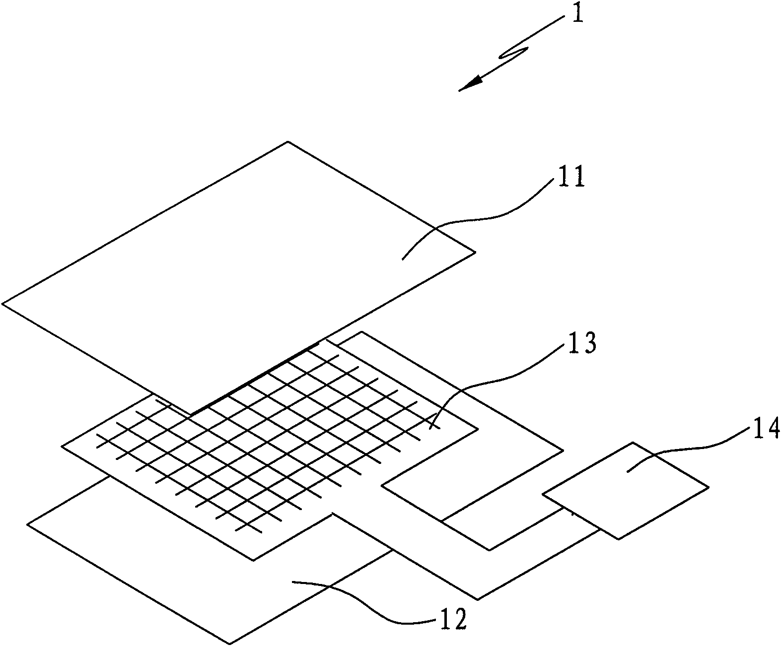 Method for scanning projective capacitive touch panel