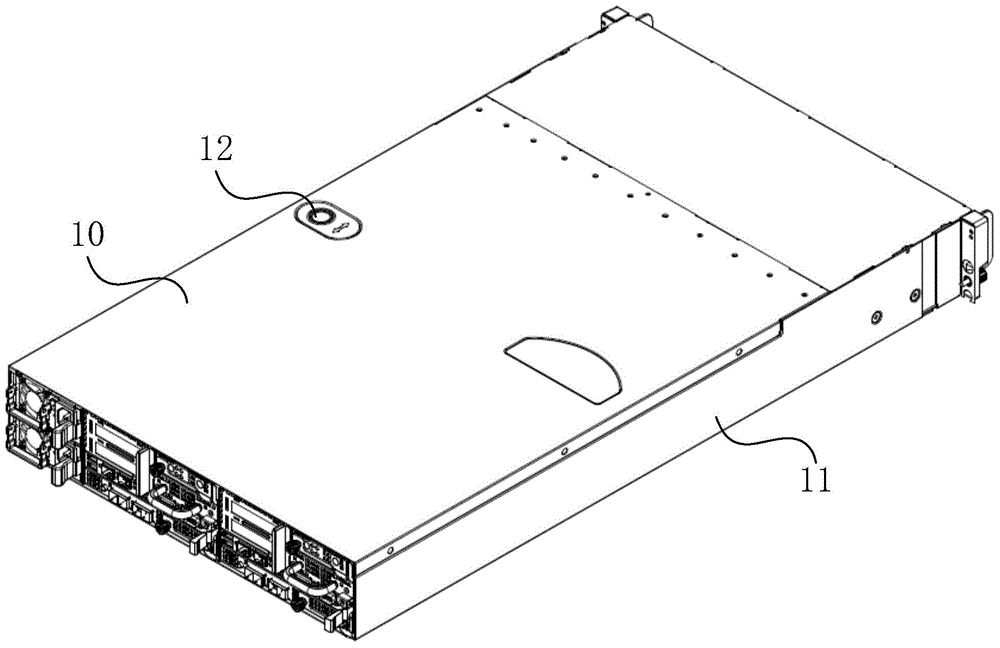 Bolt lock device and server with the same