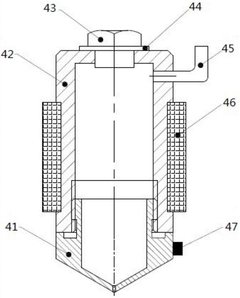 3D-printing-based machining method of three-dimensional micro-fluidic chip and printing device