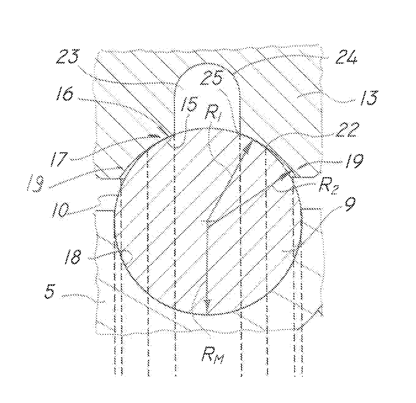 Liquid diffuser device for irrigation systems