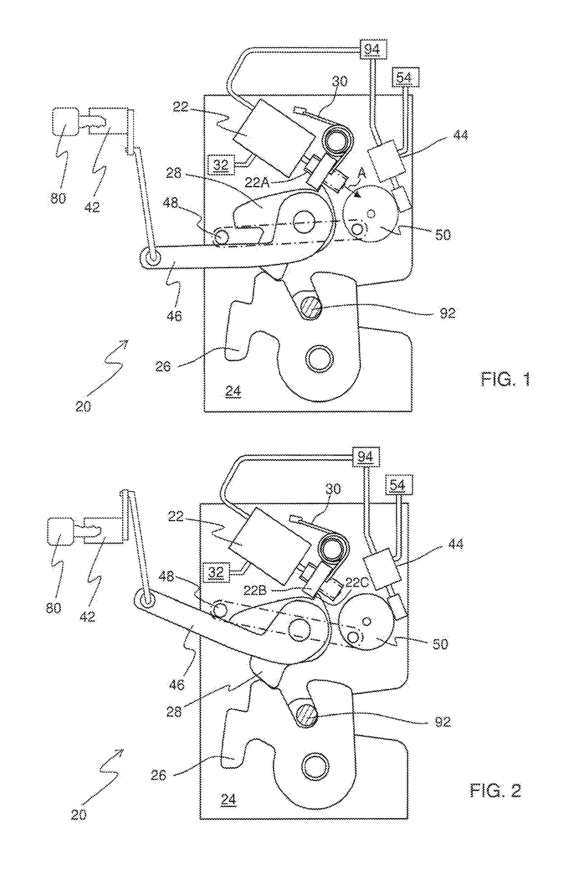 Latch system and a vehicle