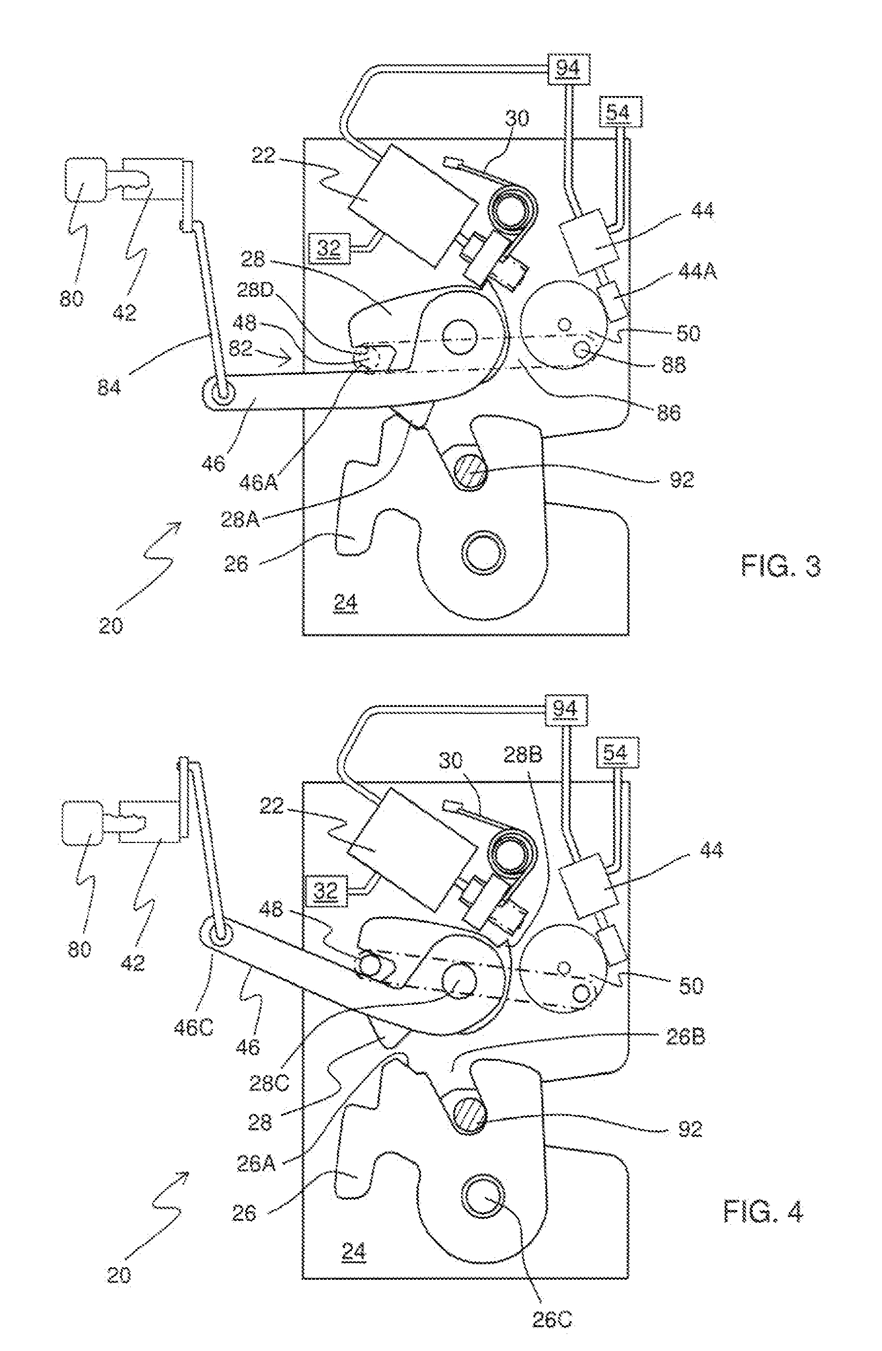 Latch system and a vehicle