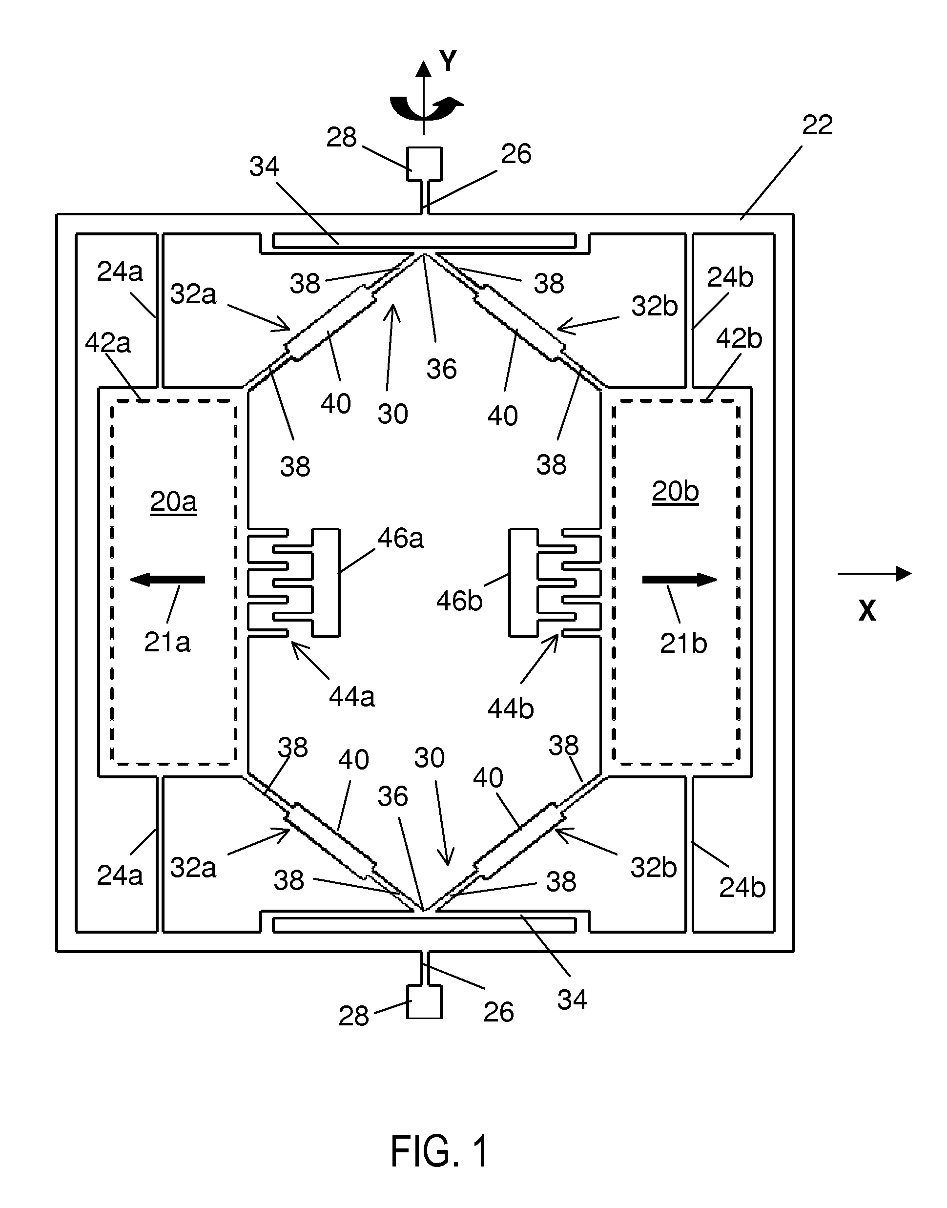 Angular rate sensor with suppressed linear acceleration response