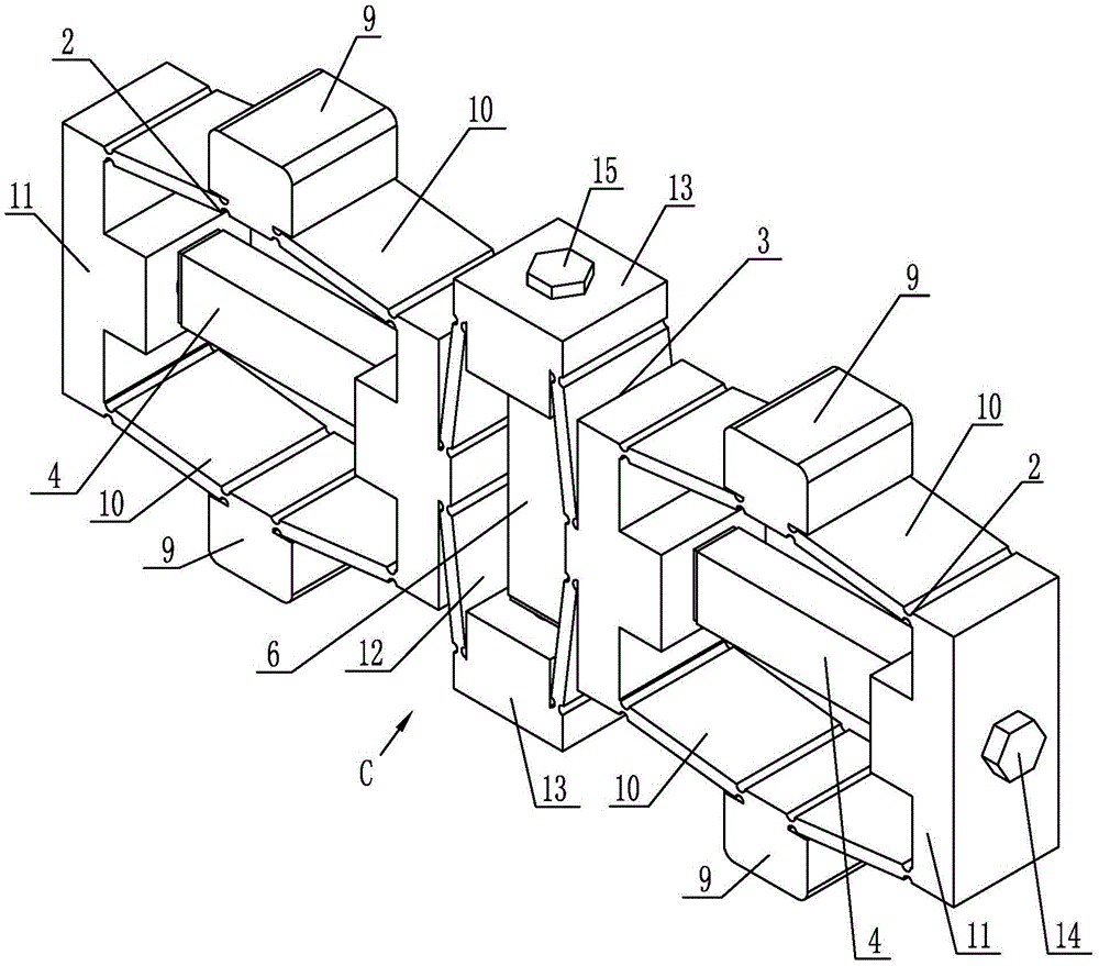 An Internally Driven Passively Clamped Piezoelectric Actuator