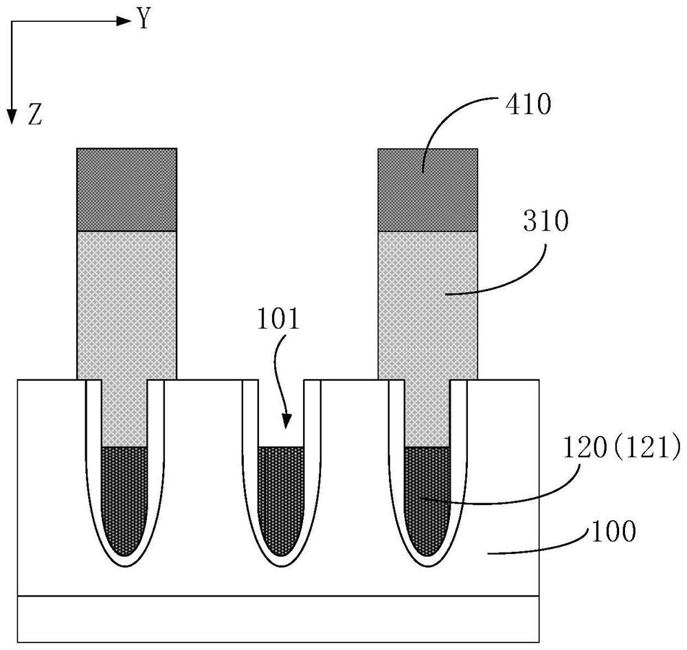 Word line leading-out structure and preparation method thereof