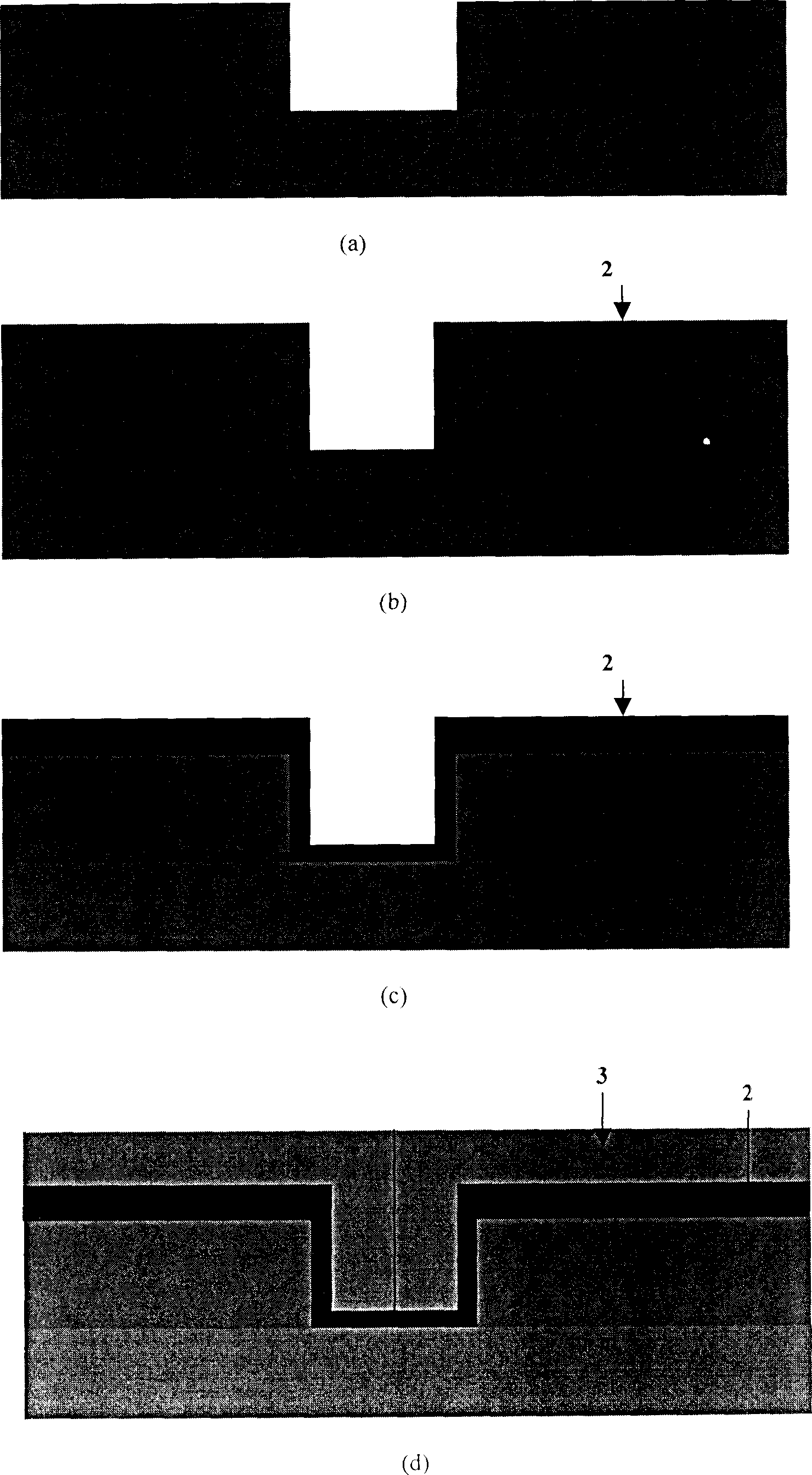 Process flow of improved tungsten plug structure